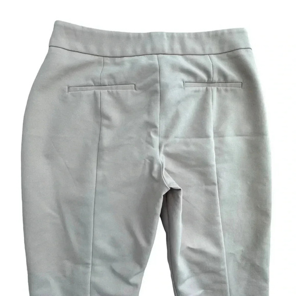 Express Tan/beige three-quarter length office work trousers pants. size 6 - Picture 6 of 14